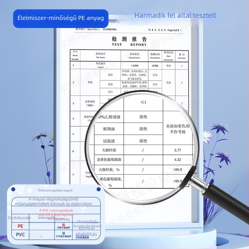 Bai jia egyszer használatos műanyag fóliatakaró hűtőhöz – többfunkciós, anyag: egyéb, 5 éves élettartam.