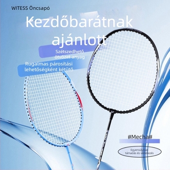 Witess tollaslabdaütő – alumínium ötvözetű vázzal, 95–100 g, G4 nyél, nylon húrok, egyenes nyelet – kettő darabos edző készlet