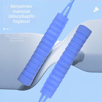 Bushi Card tollasütő, keret anyaga vasötvözet, tömeg 95–100 g, horizontális ütés, nylonhúr