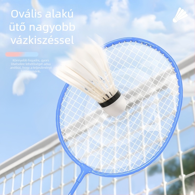 Bushi Card tollasütő, keret anyaga vasötvözet, tömeg 95–100 g, horizontális ütés, nylonhúr