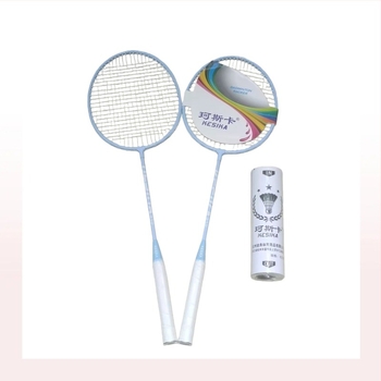 K310 tollaslabdaütő, vázzal vasötvözet, nylon húrok, 95–100 g, egyenes nyelet