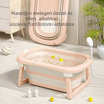 Baba fürdőkáda - összecsukható műanyag, Le Bonnie, Taizhou eredet, újszülötteknek és gyerekeknek