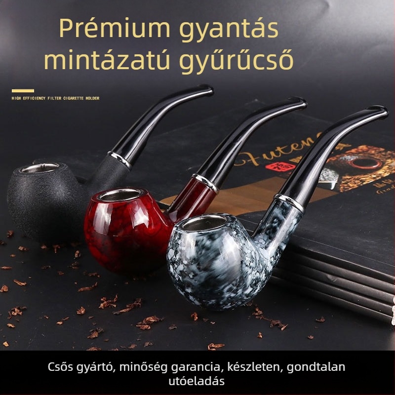 Forten gyanta pipa – modern egyszerűség, 200 darabos doboz, testreszabás elérhető