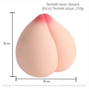 Férfi maszturbációs pohár, Peach Milk Flying Cup; Anyag: TPE, Irányítás: kézi, Kenőanyag: Nincs, Márka: Drunk Cat