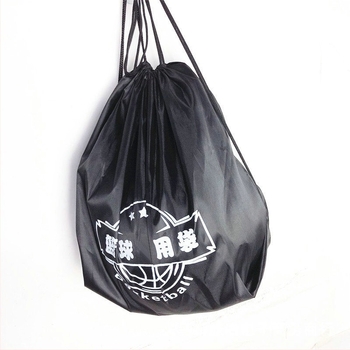 Hálós anyagú kosárlabda táska, Norman márka, logóval ellátva, kültéri edzésekhez