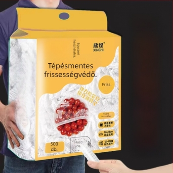 Élelmiszer-tároló zacskó, műanyag, 1 db, porálló, élettartam 1600 nap