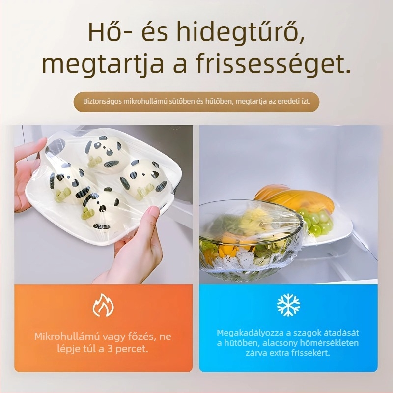 Élelmiszer-tároló zacskó, műanyag, 1 db, porálló, élettartam 1600 nap