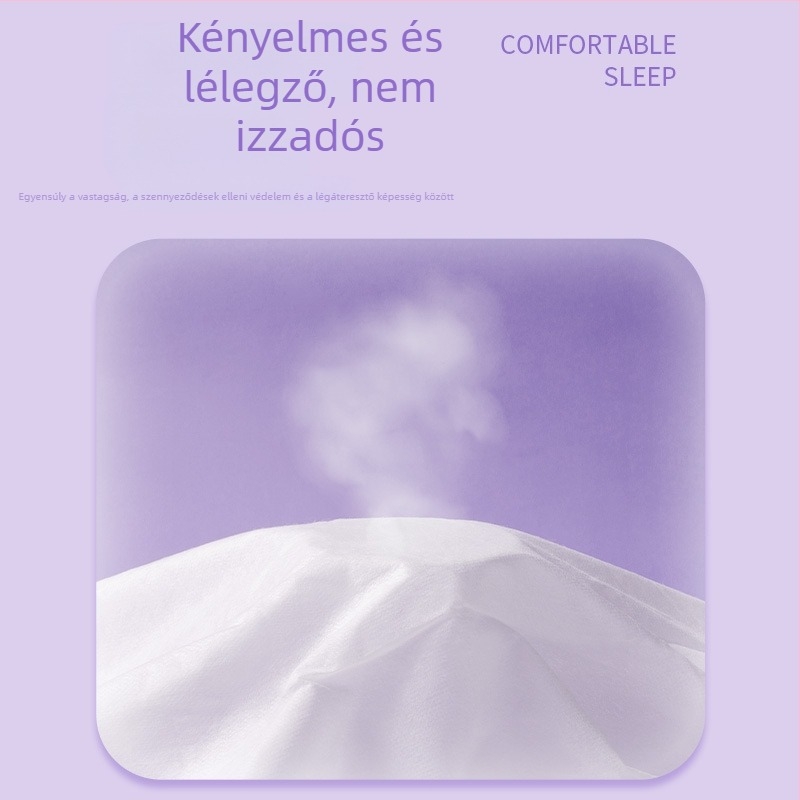 Egyszer használatos gumis lepedő - SMMS anyag, Youth márka, por- és szennyeződés elleni védelem