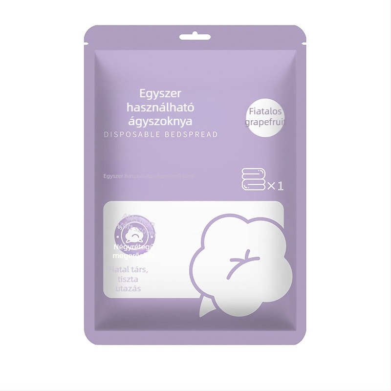 Egyszer használatos gumis lepedő - SMMS anyag, Youth márka, por- és szennyeződés elleni védelem