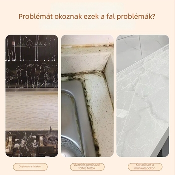 PP fali matrica, vízálló, anti-szennyeződés funkció, 2 db, modern minimalista dizájn
