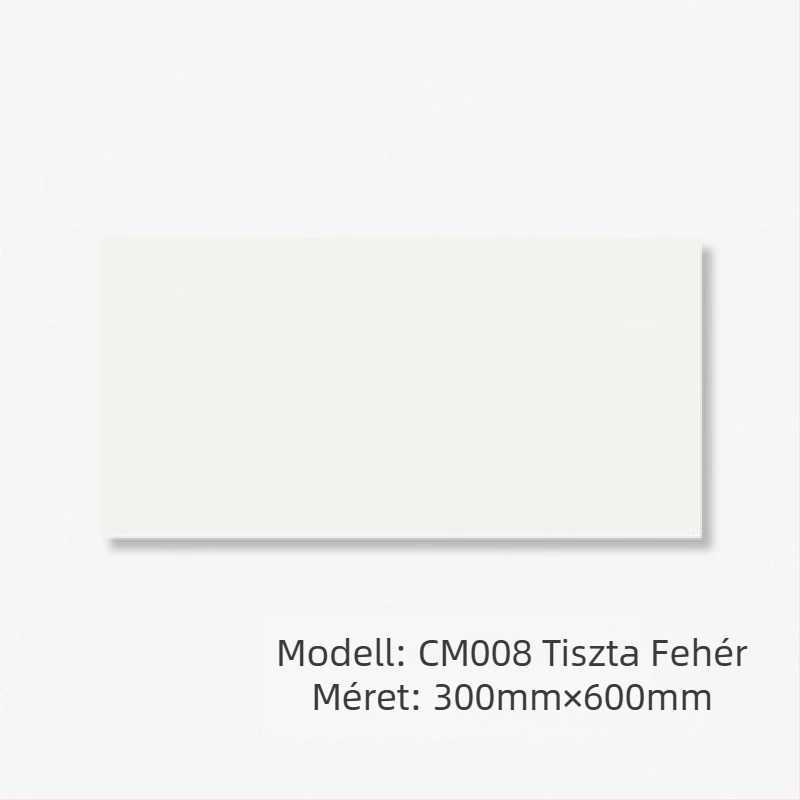 Mázas falicszempe – matt felület, vízálló, nagy nyomószilárdság 4851, vízfelvétel 0,5, sűrűség 3520