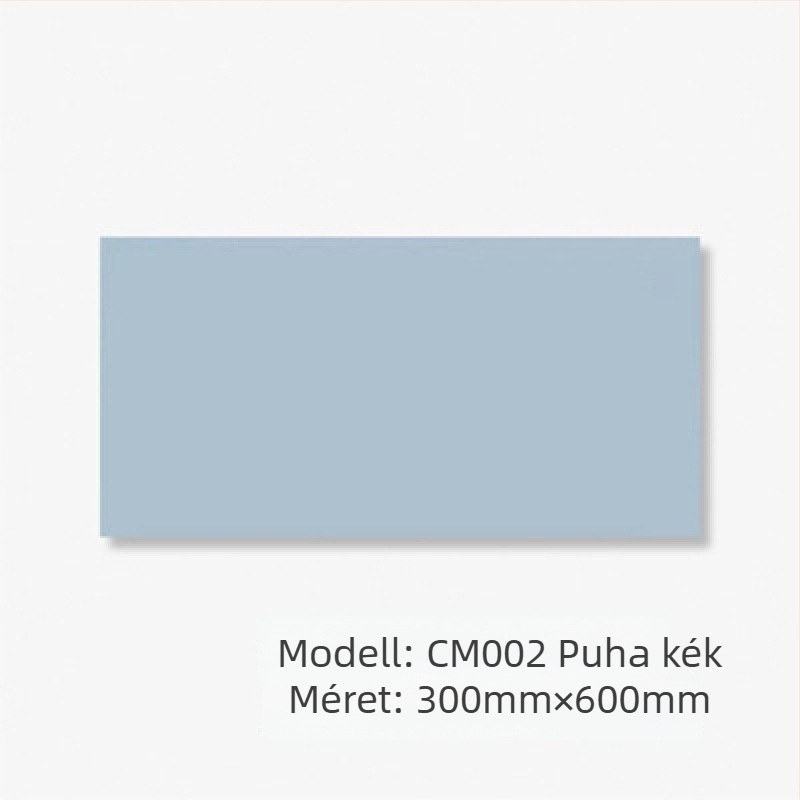 Mázas falicszempe – matt felület, vízálló, nagy nyomószilárdság 4851, vízfelvétel 0,5, sűrűség 3520