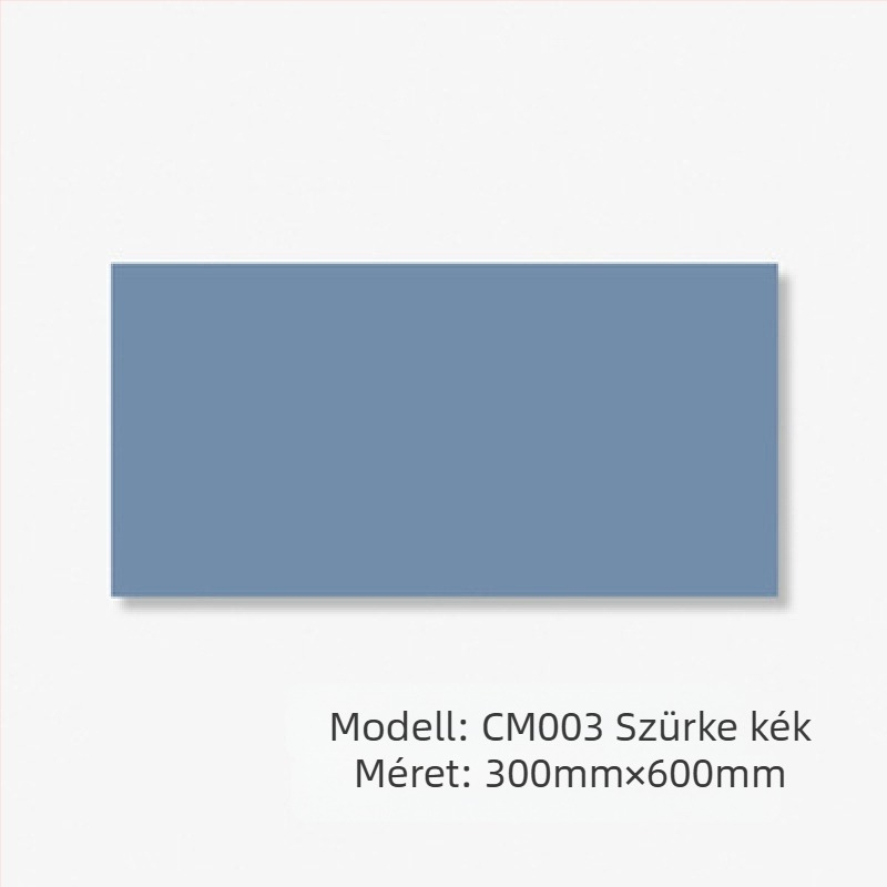 Mázas falicszempe – matt felület, vízálló, nagy nyomószilárdság 4851, vízfelvétel 0,5, sűrűség 3520