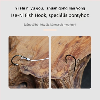 Barbás horgászhorog készlet kültéri horgászathoz, megfelelő folyókhoz, tavakhoz, tározókhoz és patakokhoz – Honglong feiyu