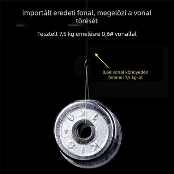 Horgászhorog - arany hüvely, dupla horog, tüskékkel, folyami horgászathoz - Yingke