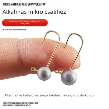 Ólomos fejű horog | The Brave | Méret 10 | Horgászat tóban/rezervoár