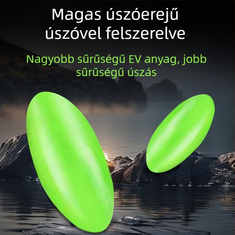 Nylon damilból készült horgászrig, lebegő szerelék, fordított horog, ólommentes vezeték
