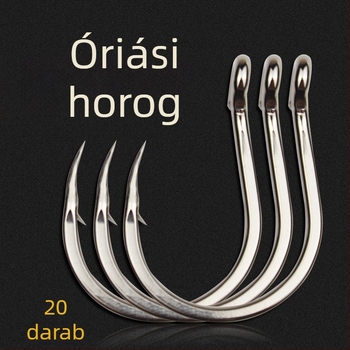 Cheng Jin tengeri horgászhorog, vasból készült hajóhorgász, tüskés, 500 darabos csomag