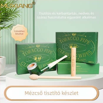 Pipa tisztítás és karbantartás készlet — újrahasználható tisztító kiegészítők, törlőkendő, logó nyomtatás elérhető