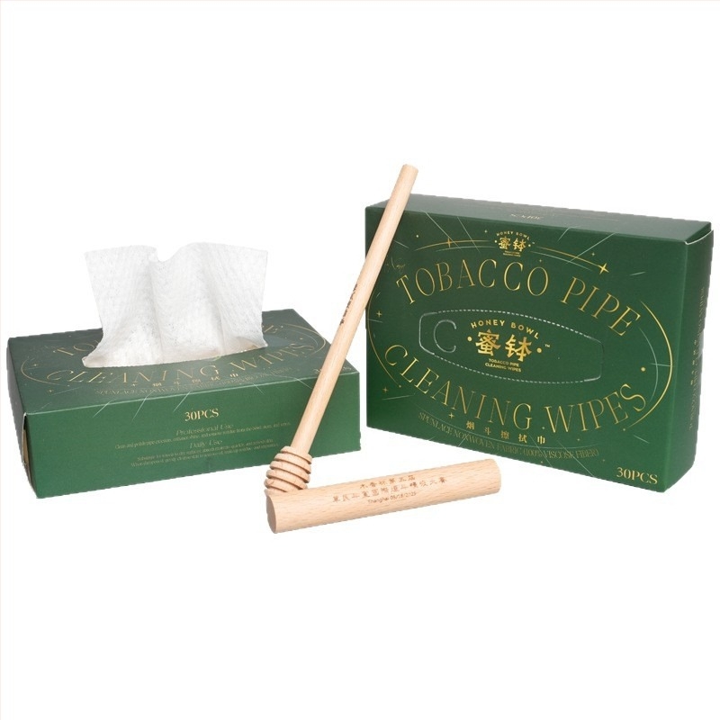 Pipa tisztítás és karbantartás készlet — újrahasználható tisztító kiegészítők, törlőkendő, logó nyomtatás elérhető