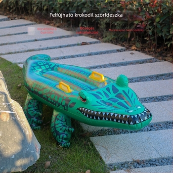 Bawei PVC felfújható krokodil szörfdeszka, szitanyomás, univerzális használat