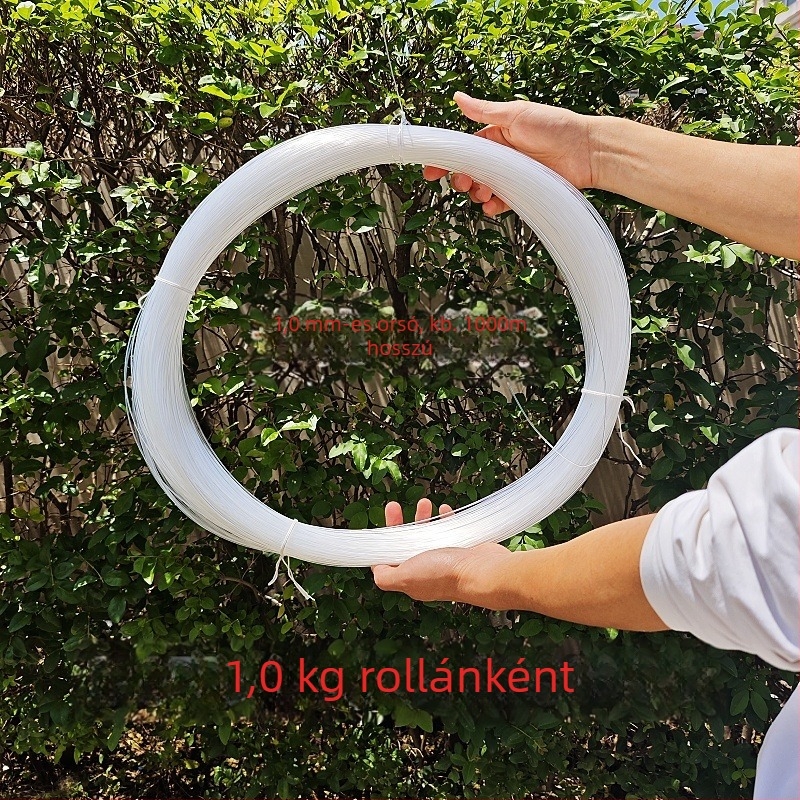 Ander nejlon fő halászati vonal – nagy szilárdságú, Ø0.1–4.5 mm, terhelés 3–300 kg, 0.9–1.1 kg tekercsenként, tengeri és hajózási halászathoz, szövésre