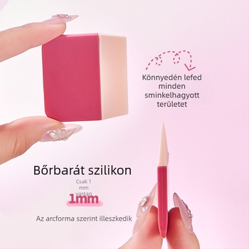 Szilikon nyeletű alapozó ecset, anyaga sörték: Egyéb, 1 db, LG3015