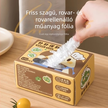 Yushi frissesség megőrző fólia, műanyag, -60°C–100°C hőállóság, porvédett, 1 db, 170 db/doboz