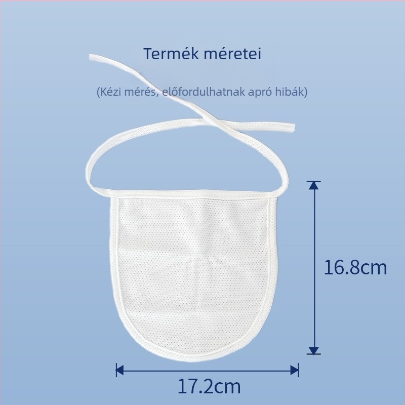 Yikonu újrahasználható tracheostomiás porvédő, teljes torokra szánt, szövött anyag, jóváhagyás száma 20160352