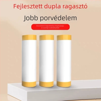 Egyszer használatos porvédő fólia japán papírral védőréteggel, autó- és bútorfelújítási porvédelméhez, testreszabható