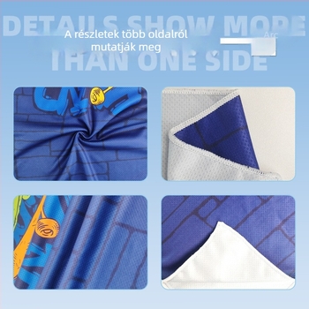 Sporttörölköző hűsítő hatással, gyorsan száradó izzadságelnyelő, dupla oldalú velúr, 100 g alatti, logónyomással testre szabható