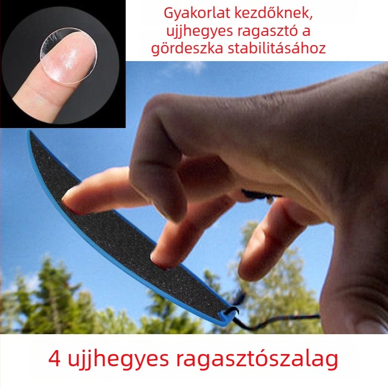 Ujjhegyes lég Skateboard – Dragon Board (két keréken), alumíniumötvözet, univerzális kompatibilitás