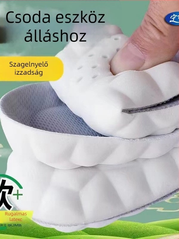 PU sportcipő talpbetétek (Minden évszak, Felnőtt, Uniszex, Termékszám 886886)