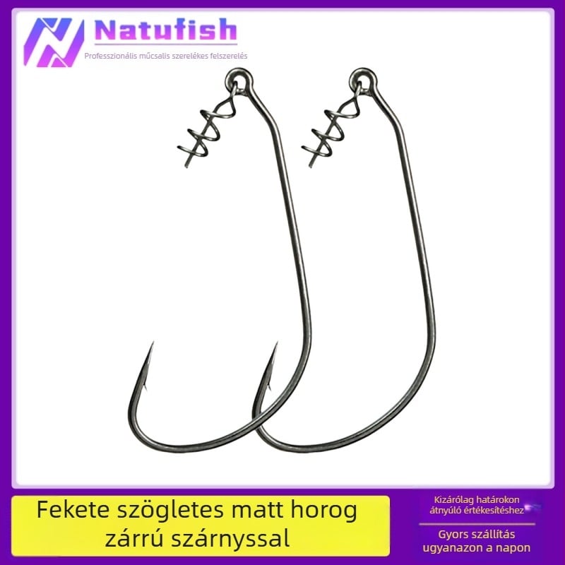Nagawa Crank Hook barb-dal tengeri horgászatra hajóról