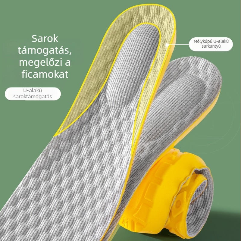 PU talpabetét sportcipőkhoz, modell 5016, teljes talp, dezodoráló, uniszex