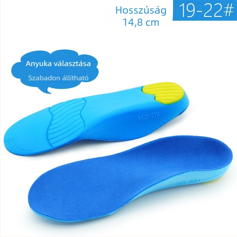 Gyerekek arka támogatás talpbetét, PU anyag, ortopédiai, Dr. Song, modell xd-634, sportcipőkhöz