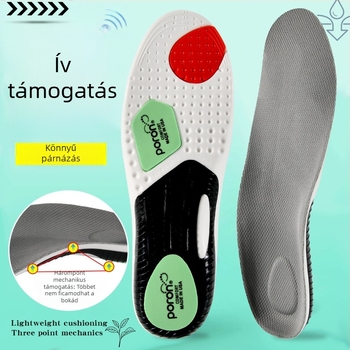 XD-6070 Graphene talpbetét, PU anyag, teljes hosszúságú, fűtő funkcióval, sport- és casual cipőkhöz