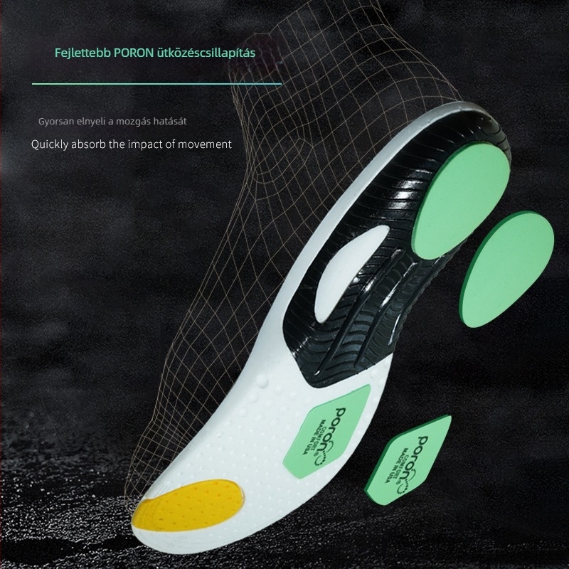 XD-6070 Graphene talpbetét, PU anyag, teljes hosszúságú, fűtő funkcióval, sport- és casual cipőkhöz
