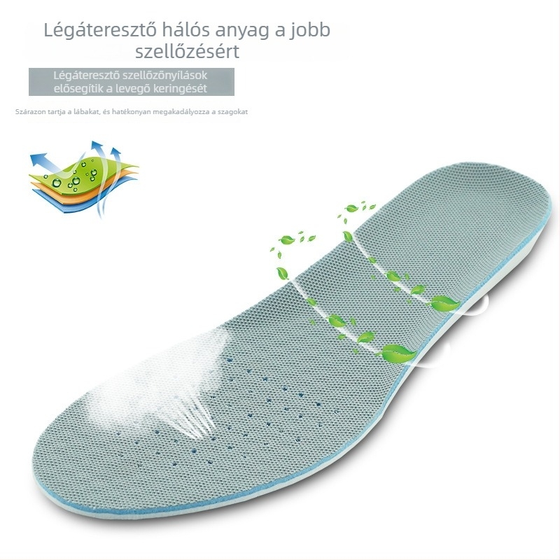 EVA anyagú talp sportcipőkhöz – magasságot növelő, teljes talp, uniszex