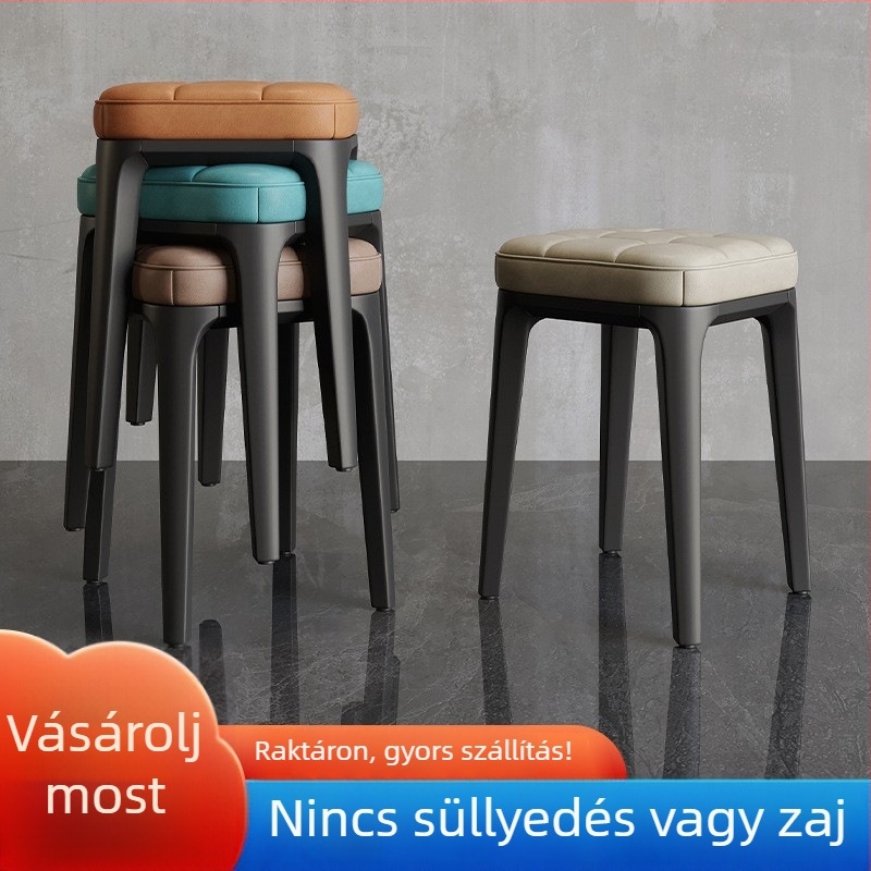 Doyimi Home 2600RBCD műanyag szék – egymásra tehető, vastagított kivitel, modern egyszerű étkezőszék