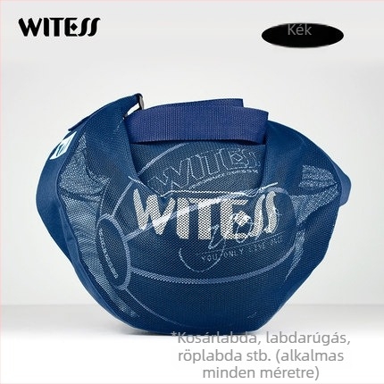 WITESS kosárlabda táska vállon átívelő pánttal – edzésre szánt sporttáska diákoknak, röplabda és futball felszereléshez