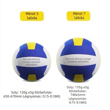 No.5 EVA lágy strandröplabda diákok felvételi felkészítésre, géppel varrt, testreszabható logóval
