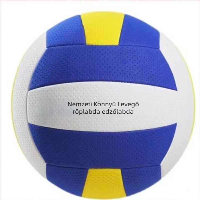 No.5 EVA lágy strandröplabda diákok felvételi felkészítésre, géppel varrt, testreszabható logóval