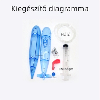 Tengeralattjáró Tudományos Készlet: DIY elektromos oktató játék 7–14 éveseknek, PP anyag, többfunkciós