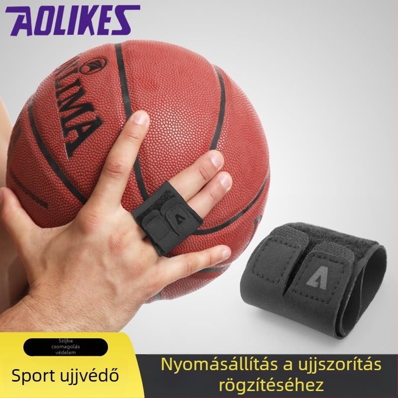 Nylon ujjsvédő kosárlabdához és röplabdához – ujjízületi védelem, tenyérvédő, felnőtteknek