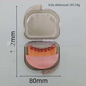 Sminkecset nylon sörtékkel, műanyag nyele – dobozos csomagolás, 1 darab készlet