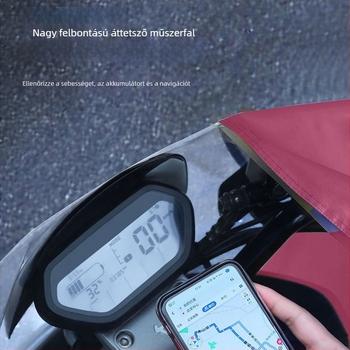 Elektronikus motoros esőponcsó, Oxford anyag, 0,15–0,25 mm vastagság, PVC vízálló ragasztó réteg, egy felnőtt számára, testreszabás és logó elérhető