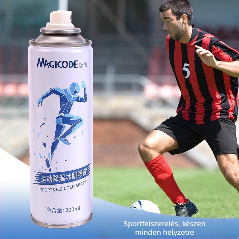 Nai Force Labdarúgás-edzés spray – gyors fájdalomcsillapítás izomnyújtások esetén, hűtőhatás (Márka: Nai Force • Labdarúgás • Edzéssegédeszközök)