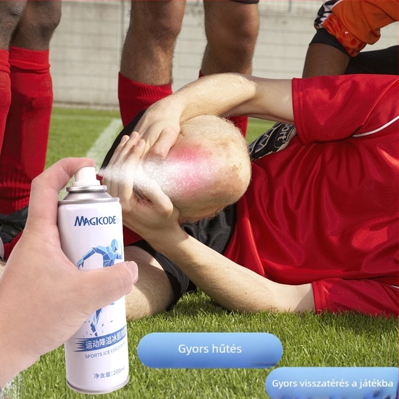 Nai Force Labdarúgás-edzés spray – gyors fájdalomcsillapítás izomnyújtások esetén, hűtőhatás (Márka: Nai Force • Labdarúgás • Edzéssegédeszközök)