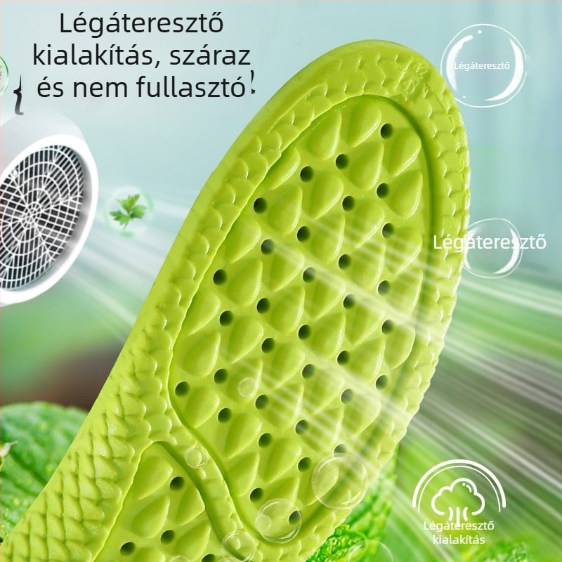 PU anyagú talpbetét sportcipőkhöz – Anti-odor, teljes talpbetét, modell 2024126
